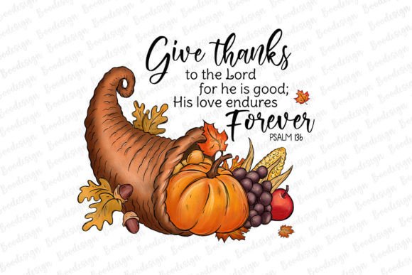 Christian Fall Giving Thanks to the Lord Crafts
