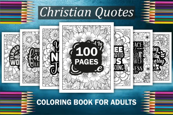 Christian Quotes Coloring Book -kdp and Coloring Pages Amp