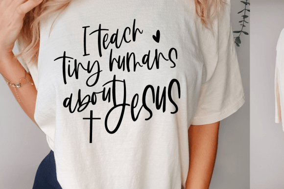I Teach Tiny Humans About Jesus, Teacher
