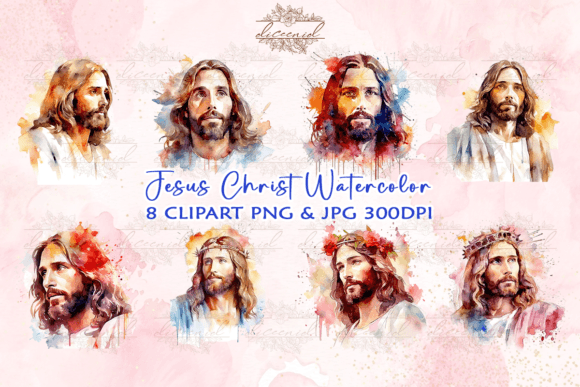 Jesus Christ Watercolor Crafts