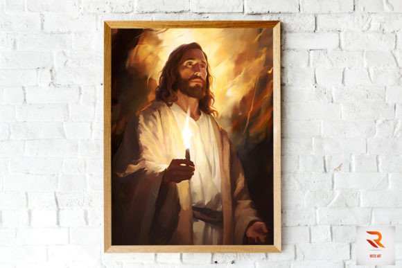 Jesus is the Light of the World Wall Art Backgrounds