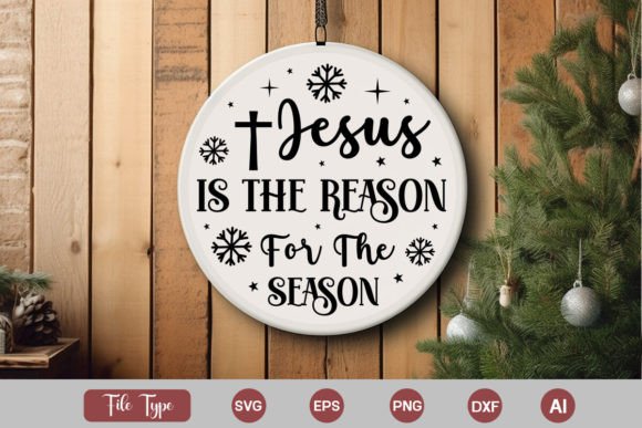 Jesus is the Reason for the Season Round Crafts