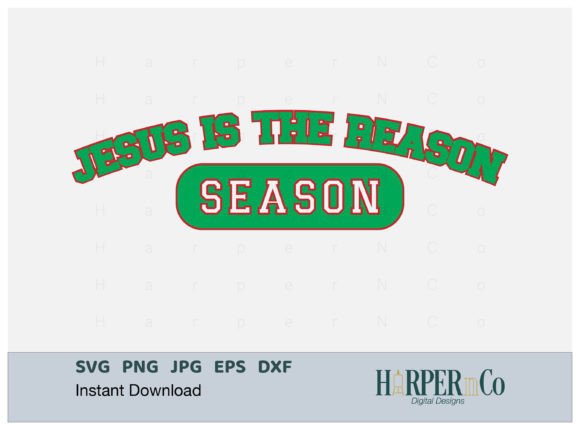 Jesus is the Reason Season SVG, Crafts